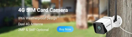 4MP Outdoor WiFi Bullet IP Camera - Weatherproof 1080P Security Hooks - stepyours.com