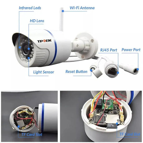 4MP Wireless Outdoor Security Camera With Night Vision