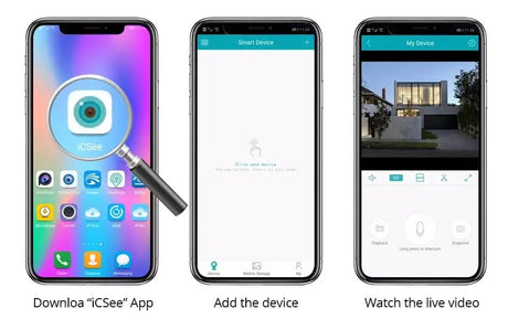 Hiseeu 4K 8MP Smart Wifi PTZ Camera With 5x Zoom AI Human Detection ONVIF - stepyours.com