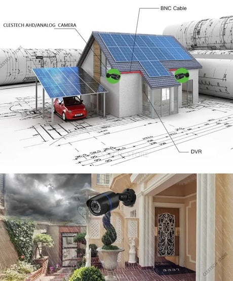 Real 1200TVL Mini CCTV Camera IP66 Waterproof Outdoor Security for Home - stepyours.com