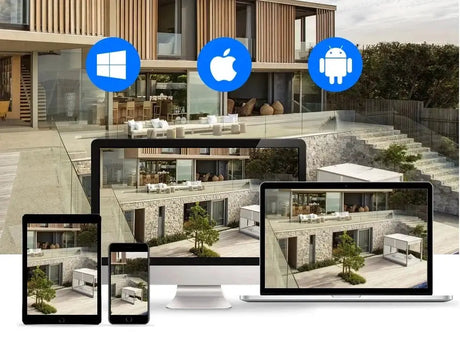 Hiseeu 4K 8MP Smart Wifi PTZ Camera With 5x Zoom AI Human Detection ONVIF - stepyours.com