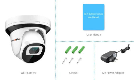 4MP Indoor WiFi Security Camera With Motion Detection CamHi - stepyours.com