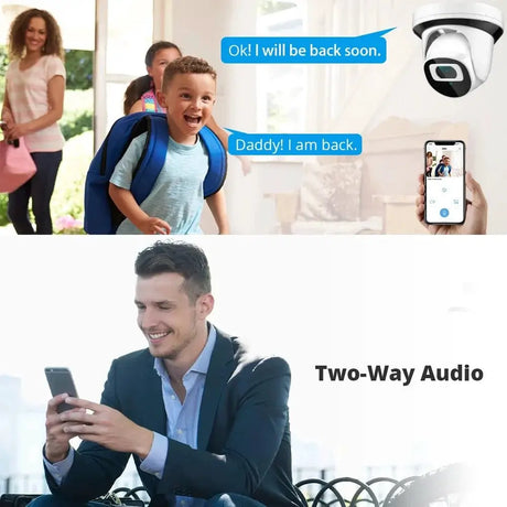 4MP Indoor WiFi Security Camera With Motion Detection CamHi - stepyours.com