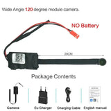 Compact WiFi Nanny Camera With Motion Detection Remote