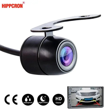 Hippcron Front And Rear Reverse Camera Night Vision Waterproof Distance Scale - stepyours.com