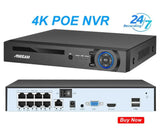 ASECAM 8MP POE IP Camera - 4K Outdoor Surveillance With Human Detection - stepyours.com