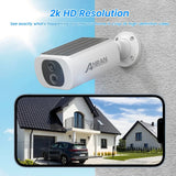 ANRAN 2K Wireless Solar Outdoor Camera Humanoid Detection Night Vision - stepyours.com