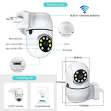 Tuya PTZ IP Camera With Auto Tracking And Wireless Night Vision 1080P - stepyours.com