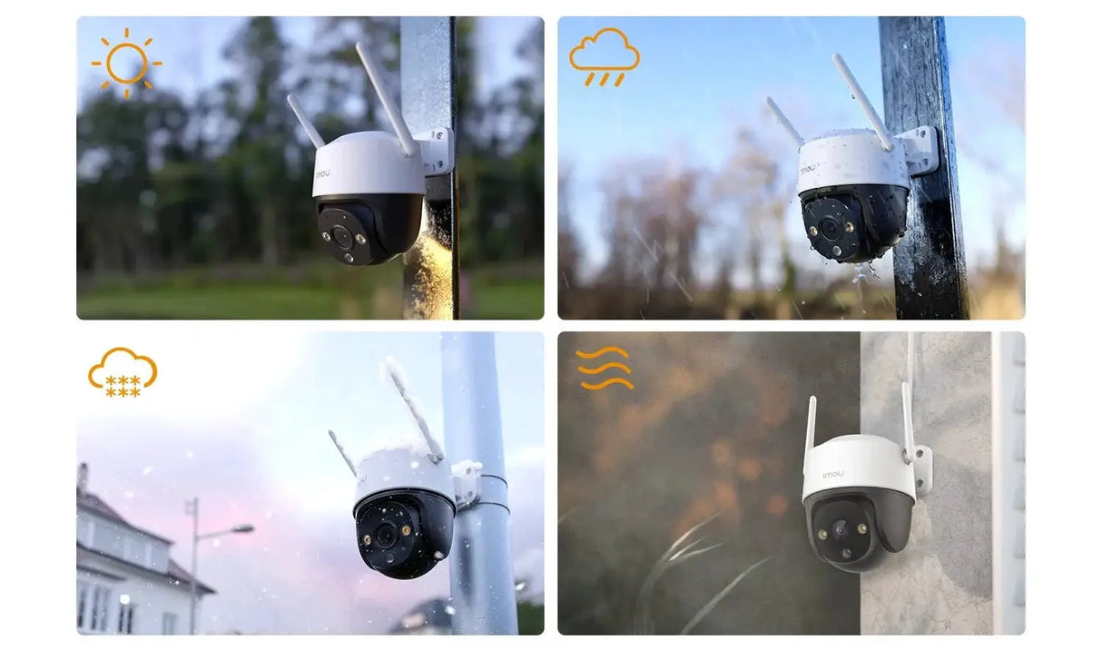 IMOU Cruiser SE Plus Outdoor WiFi Camera AI Human Detection Night Vision - stepyours.com