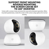 Xiaomi 360 Degree Mi PTZ 2K Security Camera AI Detection Indoor Night Vision by stepyours.com