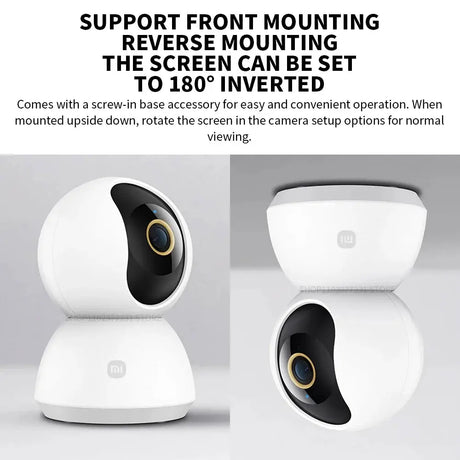 Xiaomi 360 Degree Mi PTZ 2K Security Camera AI Detection Indoor Night Vision by stepyours.com