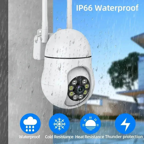 Ninivision 5MP WiFi Indoor Camera 360 PTZ AI Detection Pet Monitor Tuya P2P - stepyours.com