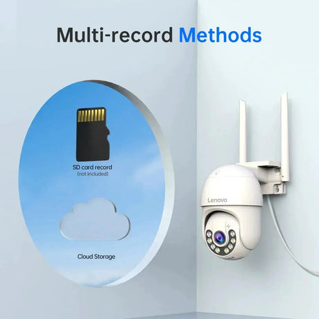 AI Outdoor Security Camera Night Vision And Human Detection