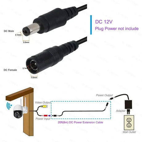 Fuers 8MP Outdoor IP Camera - Auto - Tracking and Tuya Smart Life Compatible - stepyours.com