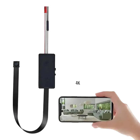 4K HD New Mini WiFi Camera, Supports Remote Viewing, Mobile Detection, Loop Storage, Home Nanny Style DIY Wireless Camera
