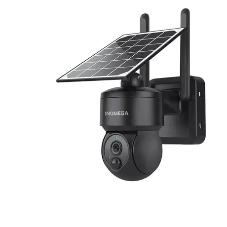 INQMEGA 3MP HD Outdoor Wifi 4G Mini Solar Battery PTZ Camera