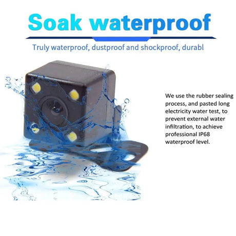 Car Rear View Camera Night Vision IP68 Waterproof Reversing Parking Monitor - stepyours.com