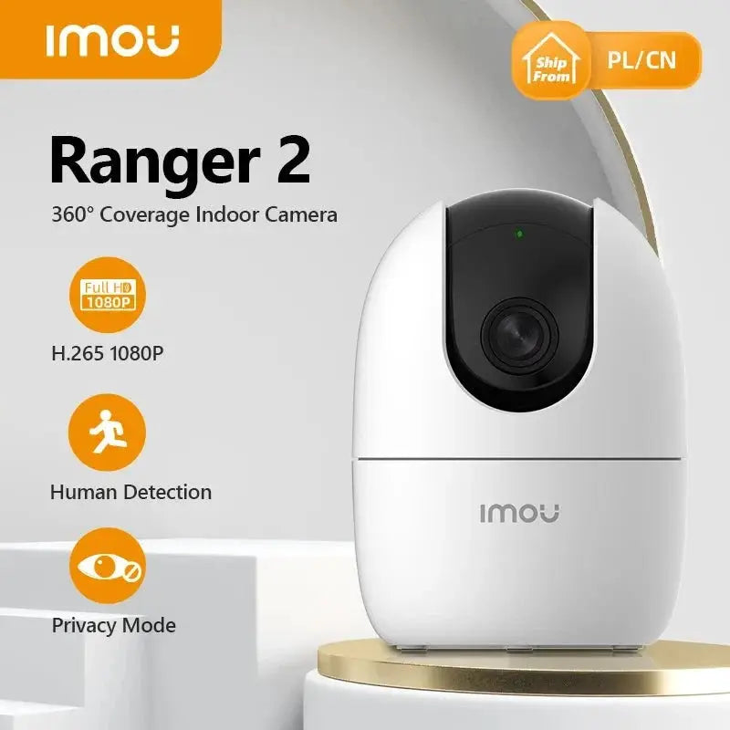 IMOU Ranger 4MP Bullet Lite Indoor Outdoor Security Camera AI Detection - stepyours.com
