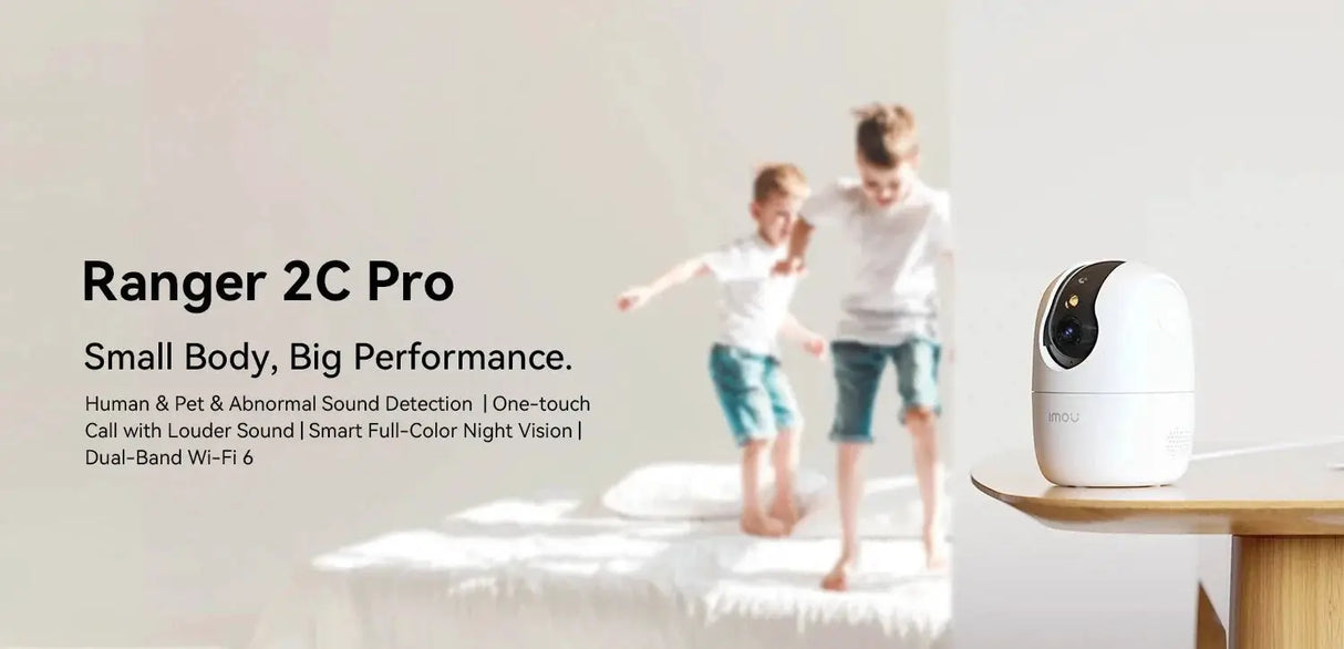 Imou Ranger 2C Pro 3MP WiFi Camera With AI Detection 360 Coverage Two Way Talk - stepyours.com