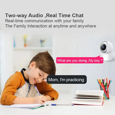 5MP WiFi Security Camera With AI Motion Detection Features