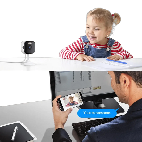 BESDER 5MP Mini Cube Camera - AI Human Detection and Two - Way Audio - stepyours.com