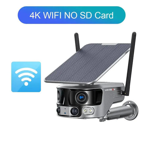 Solar Security Camera 4K Crystal Clear Surveillance Solution
