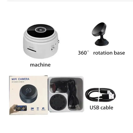 Mini A9 WiFi 1080P HD Security Camera Wireless Monitoring Security Protection Remote Monitor Surveillance Camcorders Smart Home