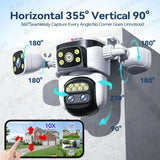 DIFANG 20MP Outdoor Security Camera With 10x Zoom And Auto Tracking - stepyours.com