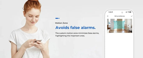 IMILAB C22 Indoor Baby Monitor AI Detection 360 PTZ Night Vision Xiaomi Home App - stepyours.com