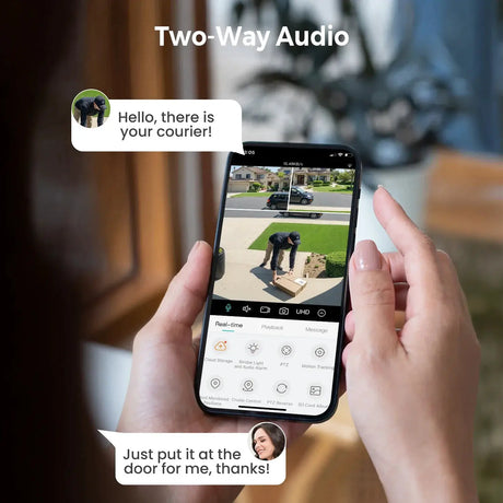 12MP Outdoor WiFi Camera - With 3 Lens PTZ AI Tracking For ICSEE App - stepyours.com