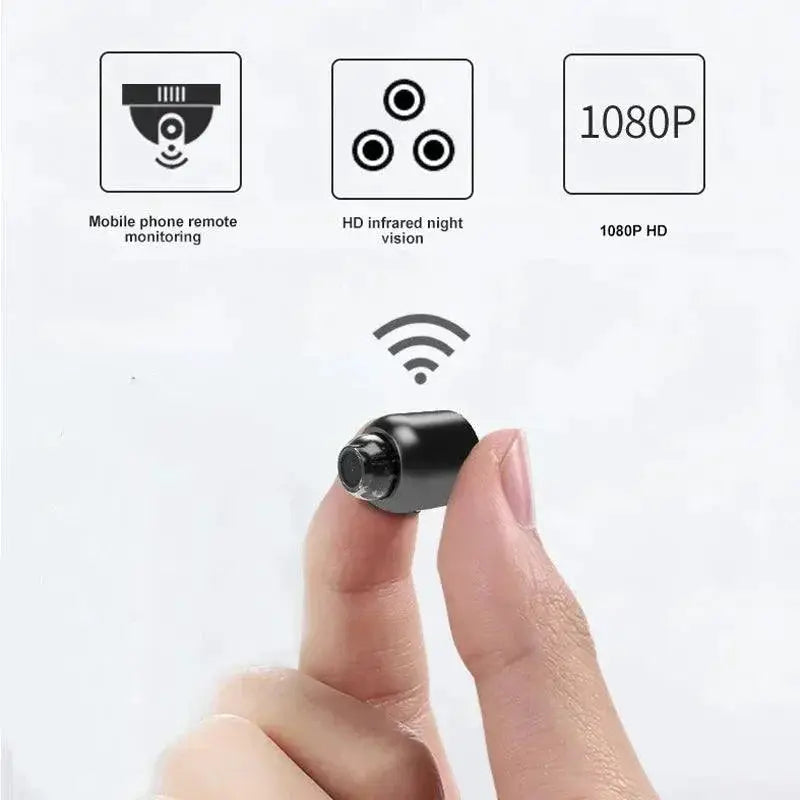1080P WiFi Mini Night Vision Security Camera With Audio
