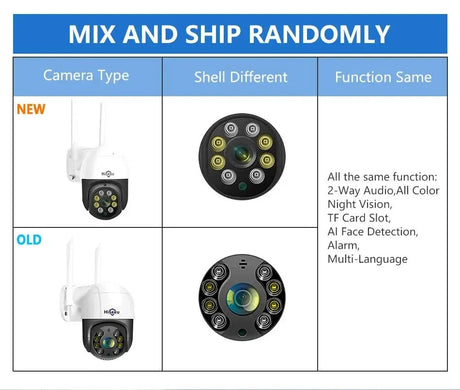 Hiseeu 4K 8MP Smart Wifi PTZ Camera With 5x Zoom AI Human Detection ONVIF - stepyours.com