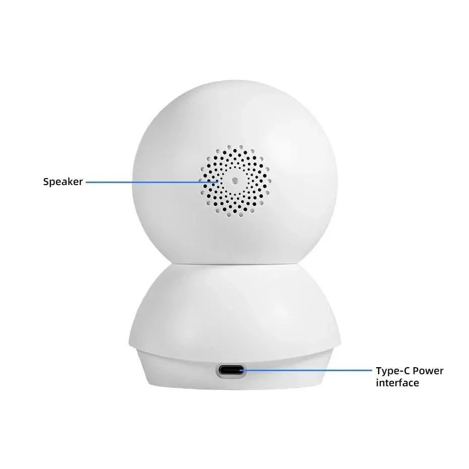 Fuers 4K 8MP Indoor IP Camera WiFi With Auto Tracking - Tuya App Compatible - stepyours.com