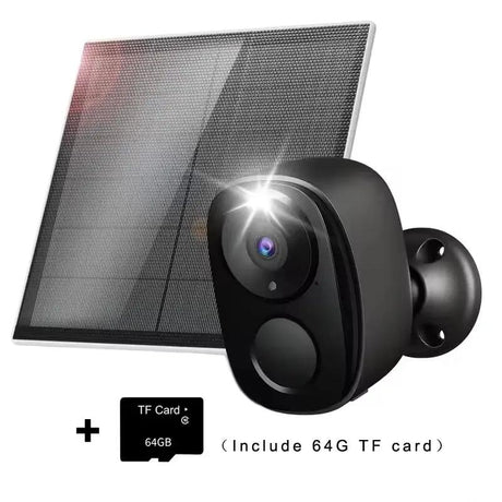 NOCCLILI Wireless Outdoor Security Camera - 2K Battery Powered WiFi Motion Siren - stepyours.com