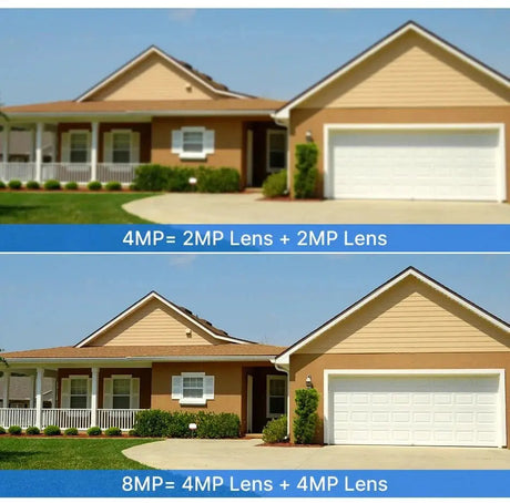 Hiseeu 4K 8MP PTZ WiFi IP Camera With 8X Zoom Night Vision And Smart Detection - stepyours.com