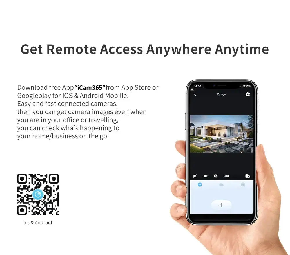 Yuezhe 3MP icam365 Peephole Doorbell Camera Wifi 4.3 Inch Digital Video Door Bell Security Smart Home Night PIR Wireless Bell by stepyours.com
