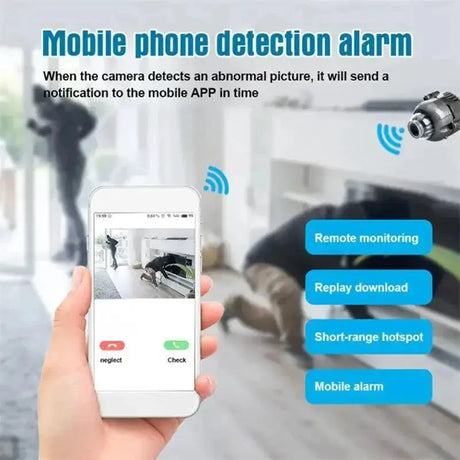 1080P HD WiFi Mini Security Camera Indoor Baby Monitor