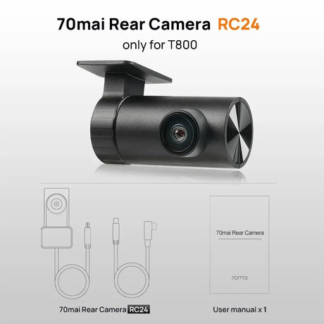 70Mai RC12 Rear Cam Dual Channel Interior Dash Cam With Parking Recording A810 - stepyours.com