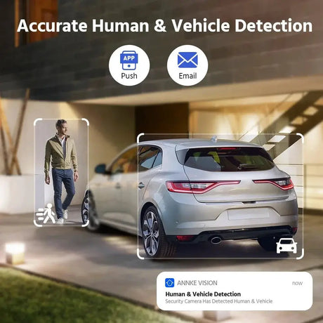 ANNKE 8MP Dual Lens Security Camera With Human Detection And Two Way Audio PoE - stepyours.com