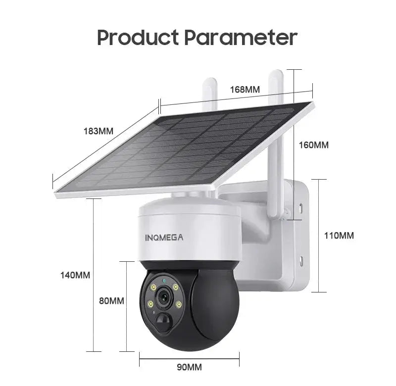 Shiwojia 5W 4G Solar Camera WiFi Tuya Smart Outdoor Cam
