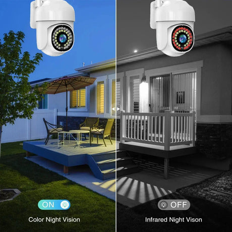 Yoosee 5MP Outdoor IP Camera Weatherproof IP66 360 PTZ Night Vision - stepyours.com
