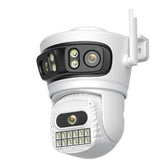 BESDER 6K 12MP Outdoor IP Camera - Three Lens AI Human Detection Waterproof - stepyours.com