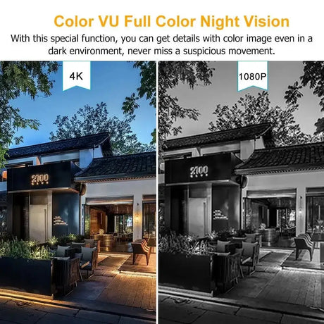 Hikvision 8MP Panoramic ColorVu Turret IP Camera Dual Lens Built In Mic Speaker - stepyours.com