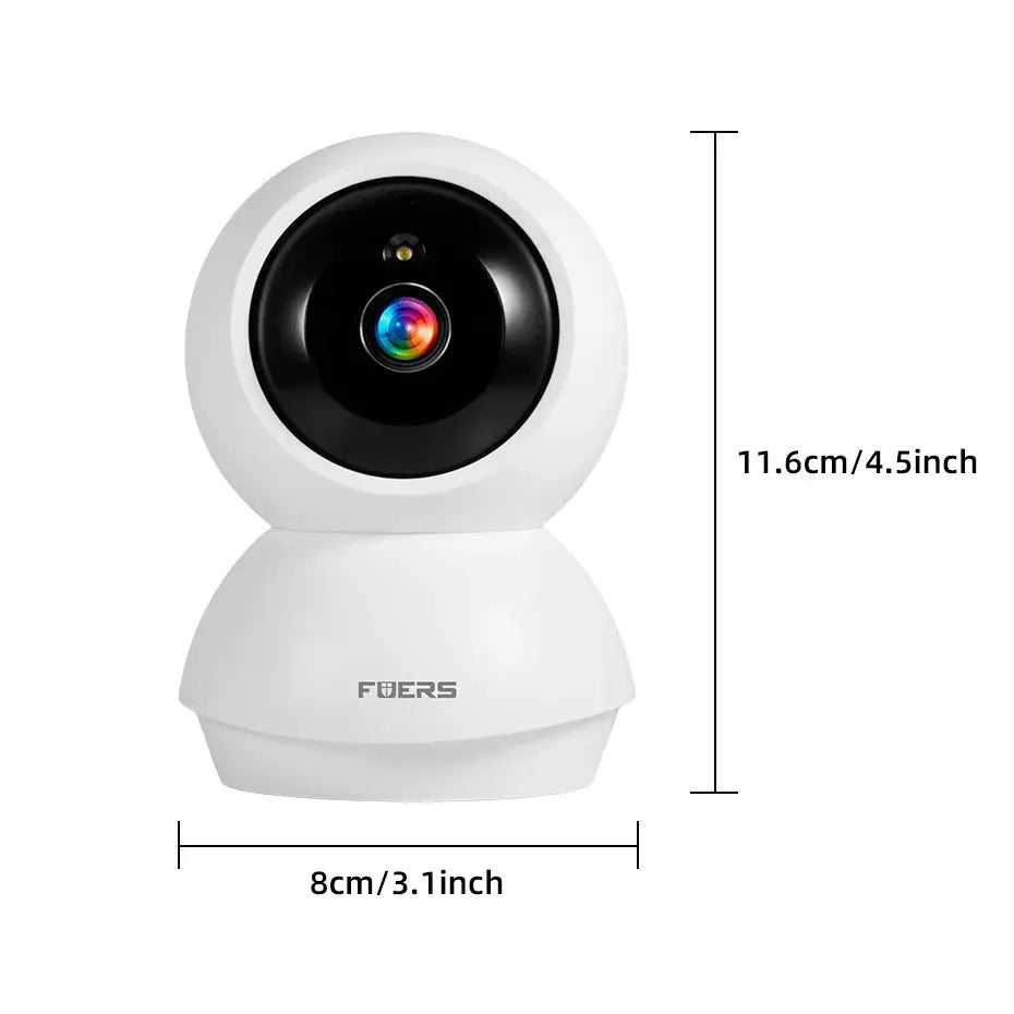 Fuers 4K 8MP Indoor IP Camera WiFi With Auto Tracking - Tuya App Compatible - stepyours.com