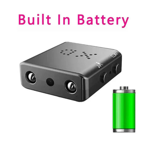 Mini HD Covert Security Camera Night Vision Recorder