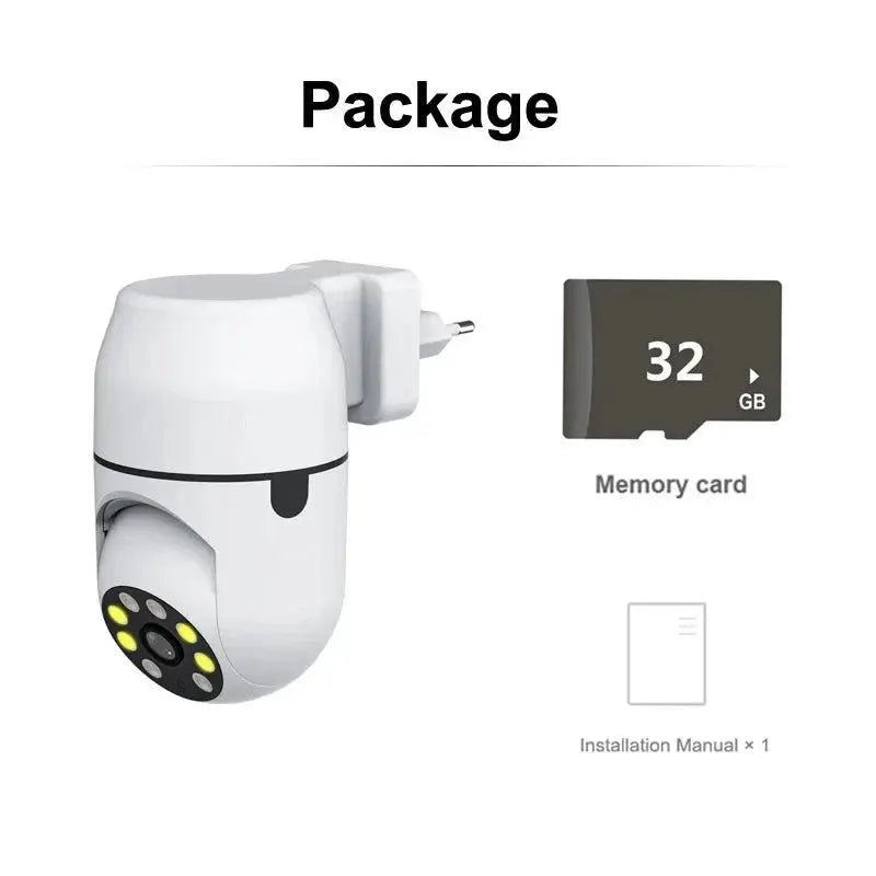 Tuya PTZ IP Camera With Auto Tracking And Wireless Night Vision 1080P - stepyours.com