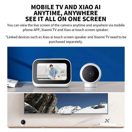Xiaomi Smart IP Camera Standard Edition 2K HD Infrared Night Vision AI Alarm - stepyours.com