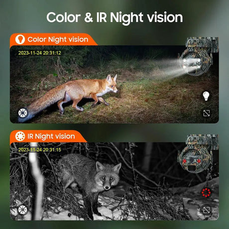 4MP Solar Security Camera For Wildlife Monitoring Solution