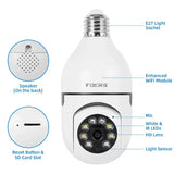 Indoor Smart WiFi Security Camera 3MP HD Pet Monitor