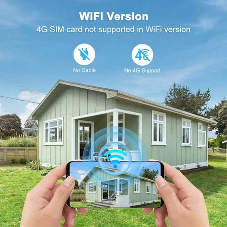 V380 Pro Solar Wifi Outdoor PTZ Dual Lens Camera Auto Tracking Hooks - stepyours.com